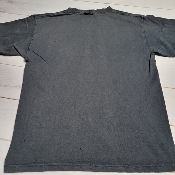 Vintage y2k Thrashed Lamb of God Black T-Shirt, 17.5x21 - Picture 7 of 9